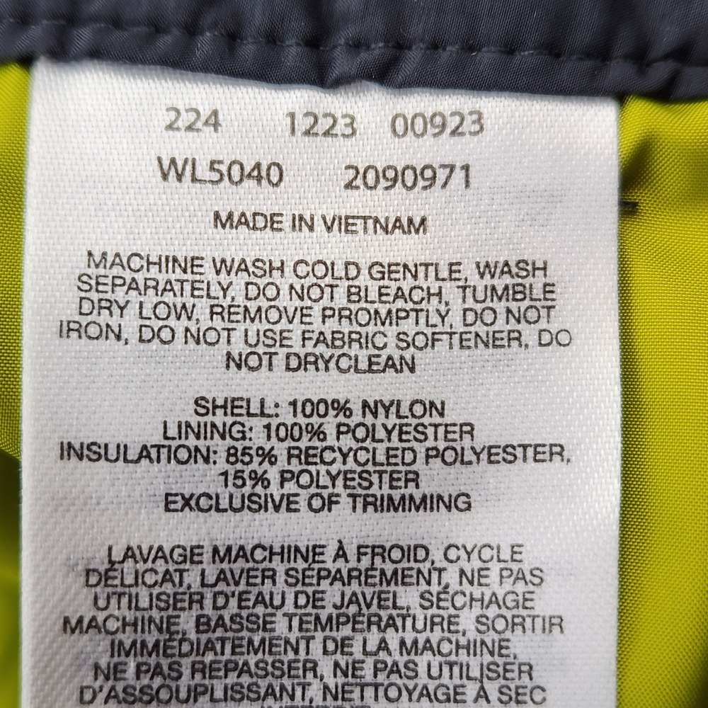 Columbia Wallowa Insulated Pants Womens 12 Regular Black Quilted WL5040-010 NEW - Picture 6 of 7
